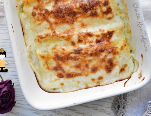 Cannelloni ricotta e zucchine, Ricetta