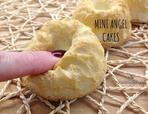Mini angel cakes – ricetta facile