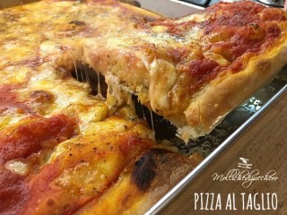 pizza al taglio alta e soffice