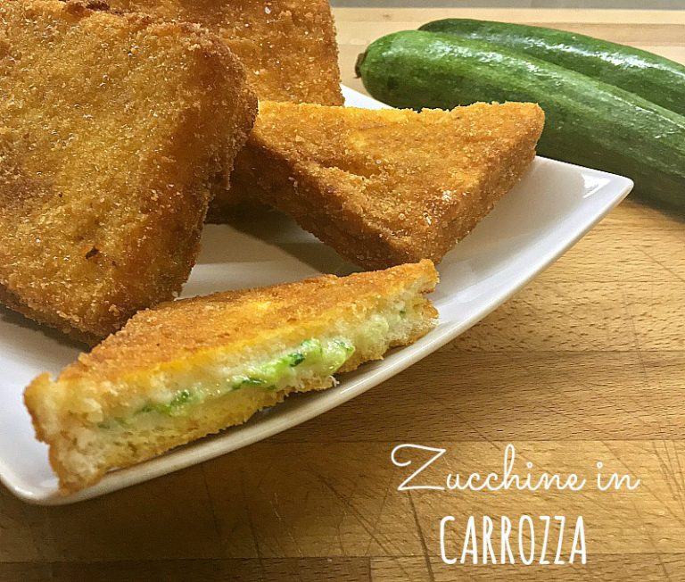 Zucchine in carrozza ricetta cremosa - Mollichedizucchero