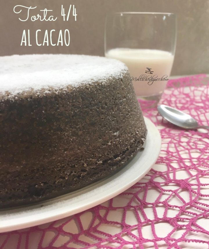 torta 4/4 al cacao