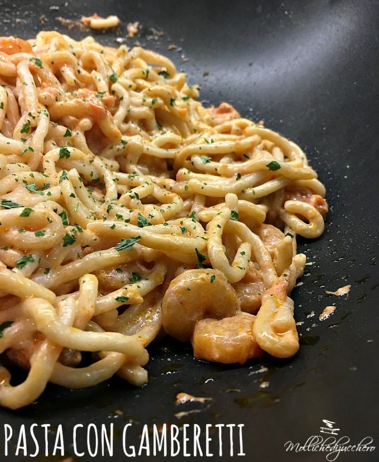 Pasta Con Gamberetti Ricetta Cremosa - Mollichedizucchero