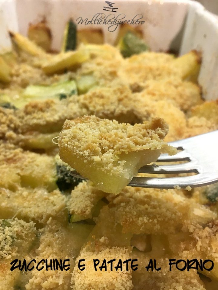 Zucchine e patate al forno ricetta leggera - Mollichedizucchero