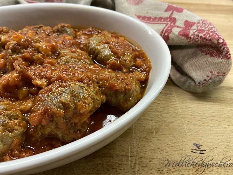involtini di carne al sugo