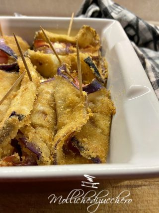 involtini di melanzane al forno
