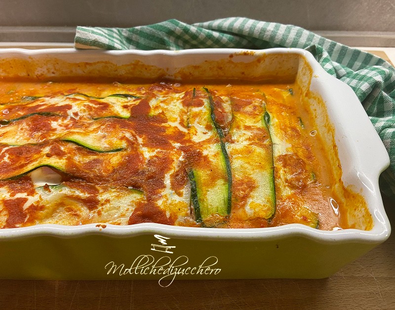 parmigiana di zucchine light