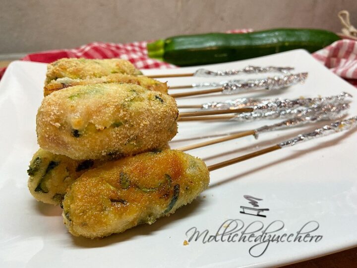 crocchette di pollo e zucchine