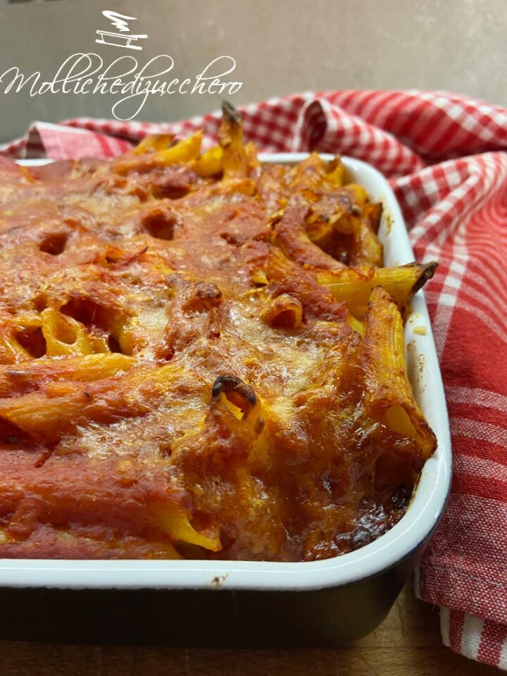 Pasta al forno con ricetta classica - Mollichedizucchero