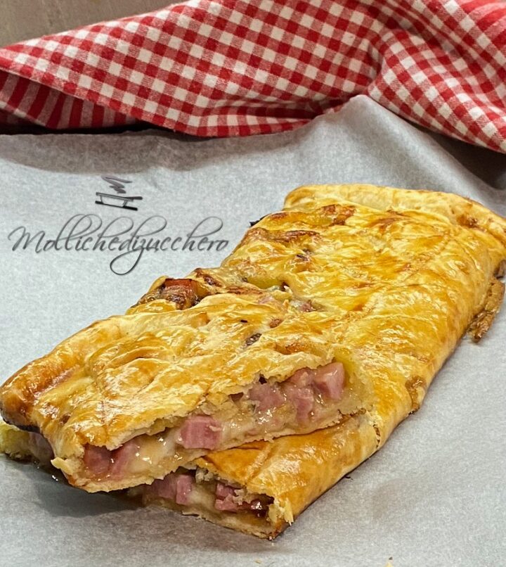 strudel salato con formaggi