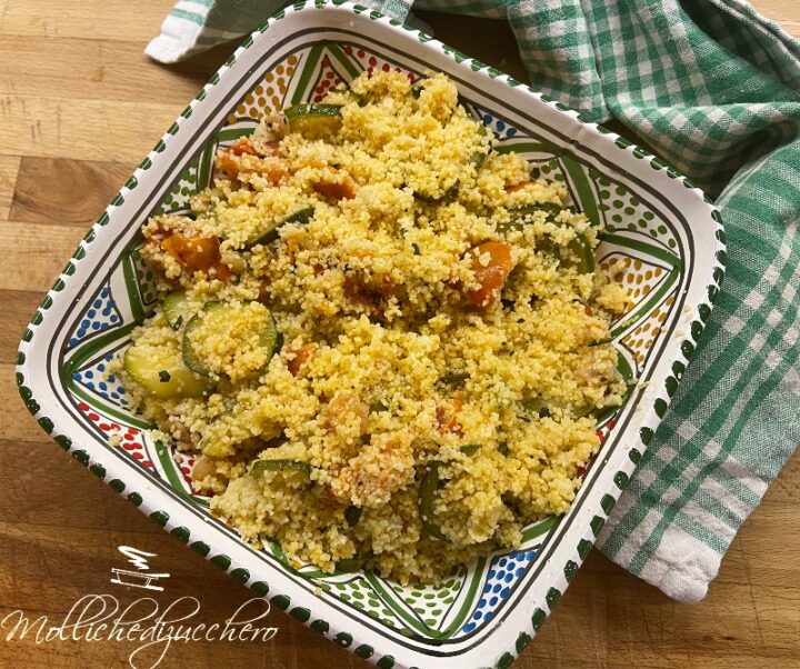 cous cous con gamberetti