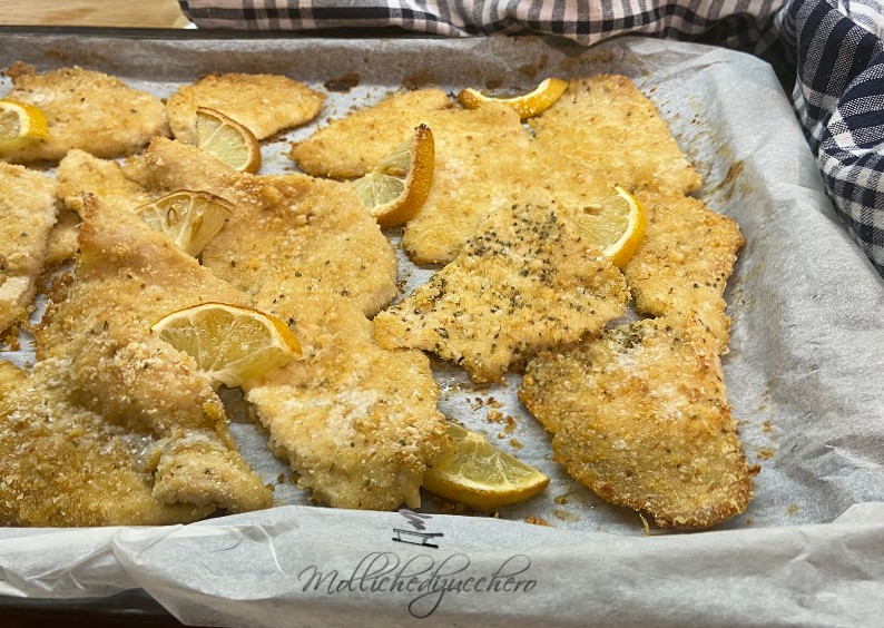 petto di pollo al forno con limone