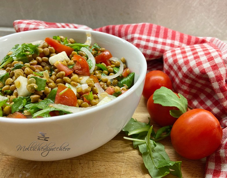 insalata di lenticchie