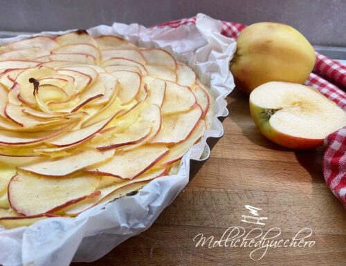 Torta di mele e crema