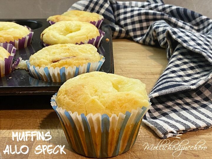 muffins salati con speck