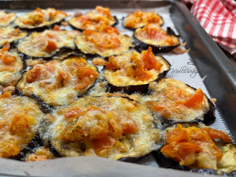 pizzette di melanzane al forno