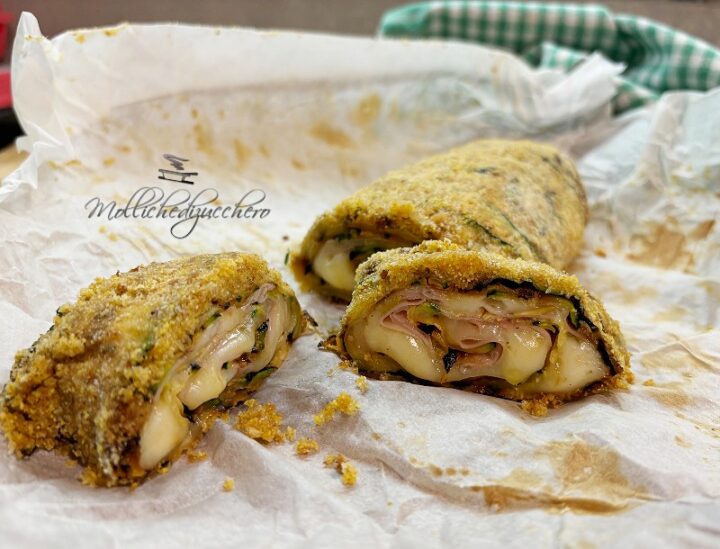 polpettone di zucchine in friggitrice ad aria