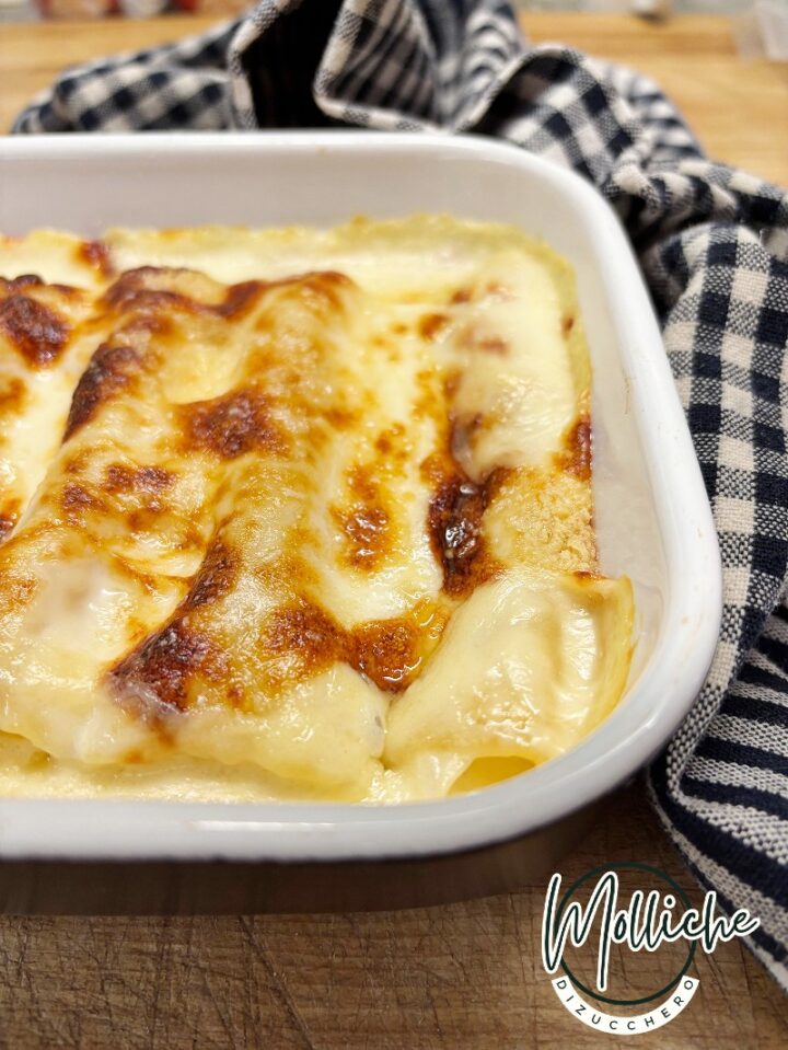 cannelloni in bianco al forno