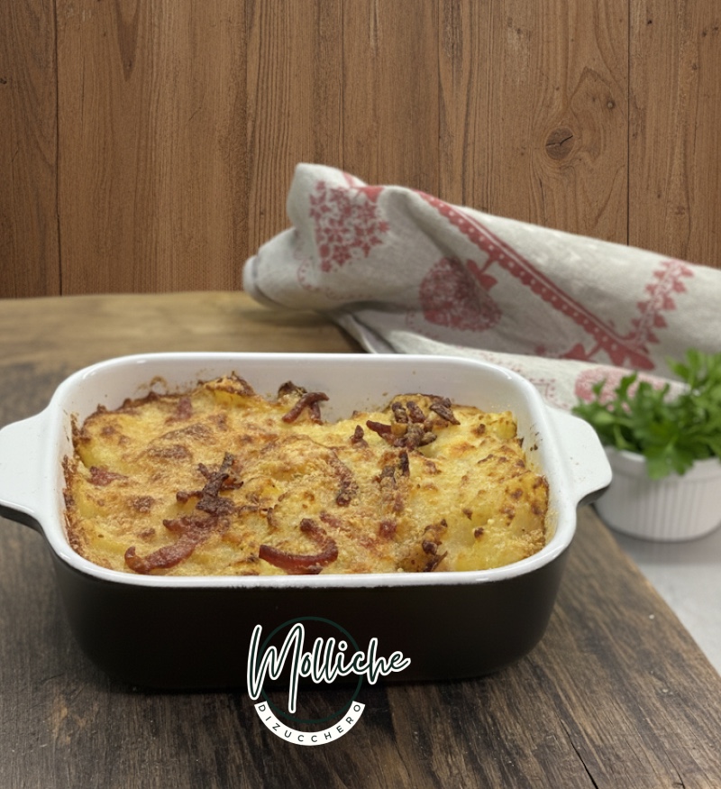 Patate al forno con speck