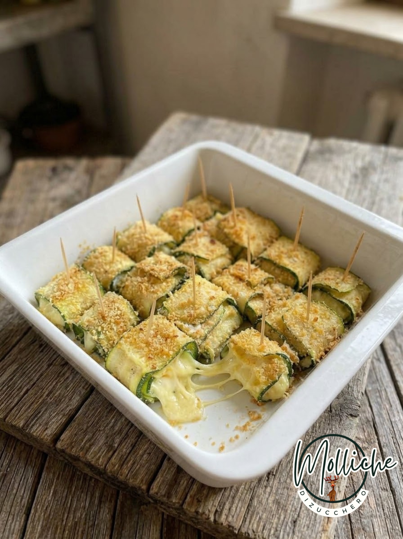 Involtini di zucchine