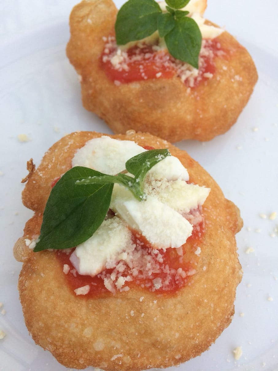 Pizza fritta montanara Cucina con Monica