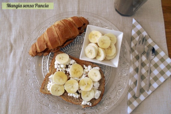 Brunch veloce dolce, ricetta colazione-pranzo, Mangia senza Pancia