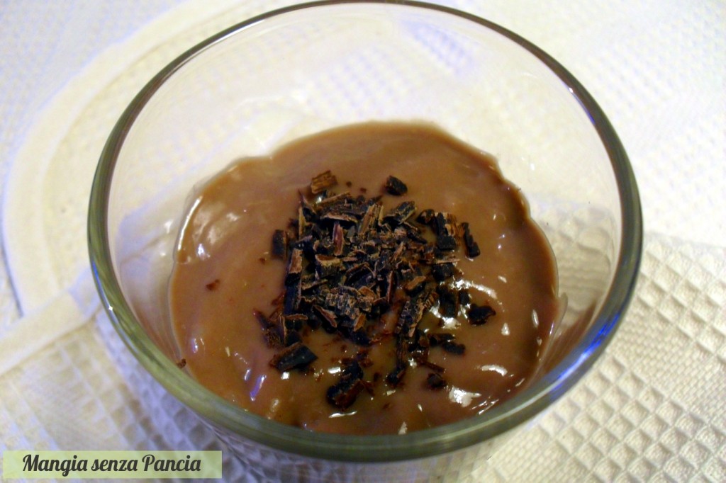 Crema al cioccolato light, ricetta senza uova