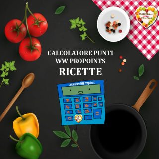 Calcolatore Ricette Weight Watchers Propoints, Mangia senza Pancia