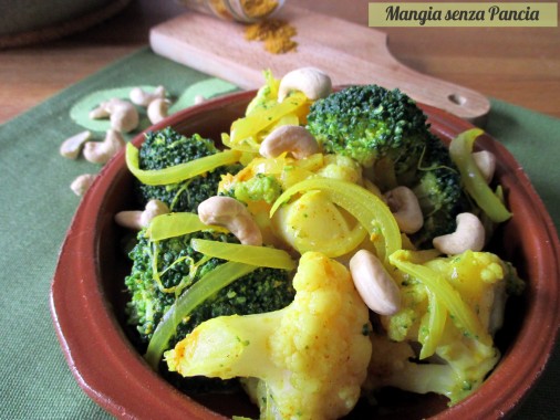 Broccoli e cavolfiore al curry, Mangia senza Pancia