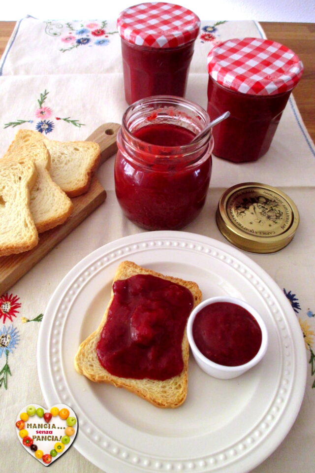 Composta di fragole agli agrumi, Mangia senza Pancia