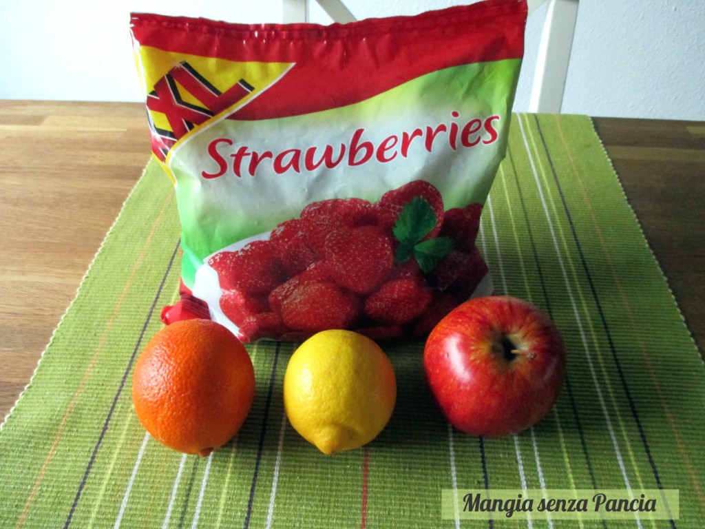 Composta di fragole agli agrumi, Mangia senza Pancia