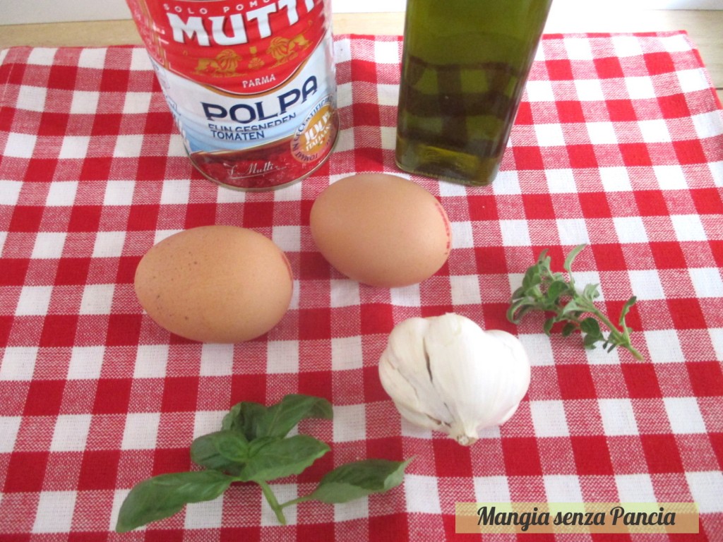 Uova alla pizzaiola light, Mangia senza Pancia