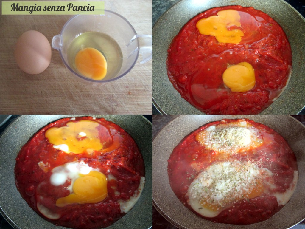 Uova alla pizzaiola light, Mangia senza Pancia