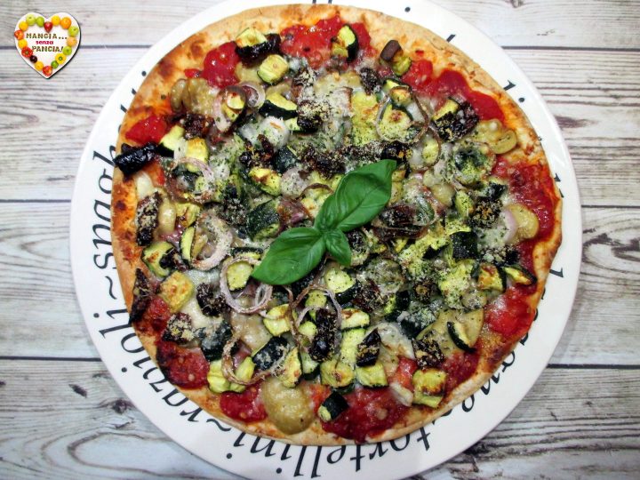 Piadipizza con verdure grigliate
