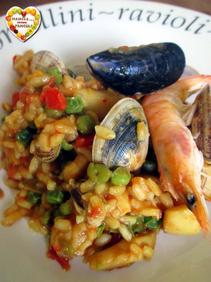 Paella di pesce, Mangia senza Pancia