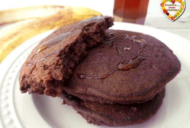 Pancakes cioccolato e banana