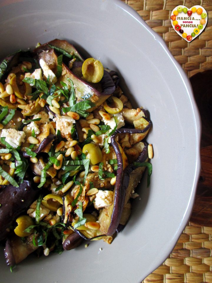 Insalata di melanzane grigliate, Mangia senza Pancia
