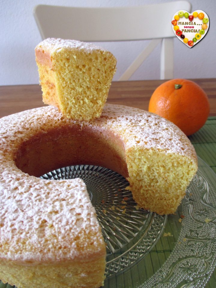 Ciambella alle arance leggera in fornetto Versilia, Mangia senza Pancia
