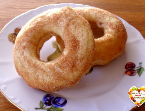 Ciambelline al forno stile donuts