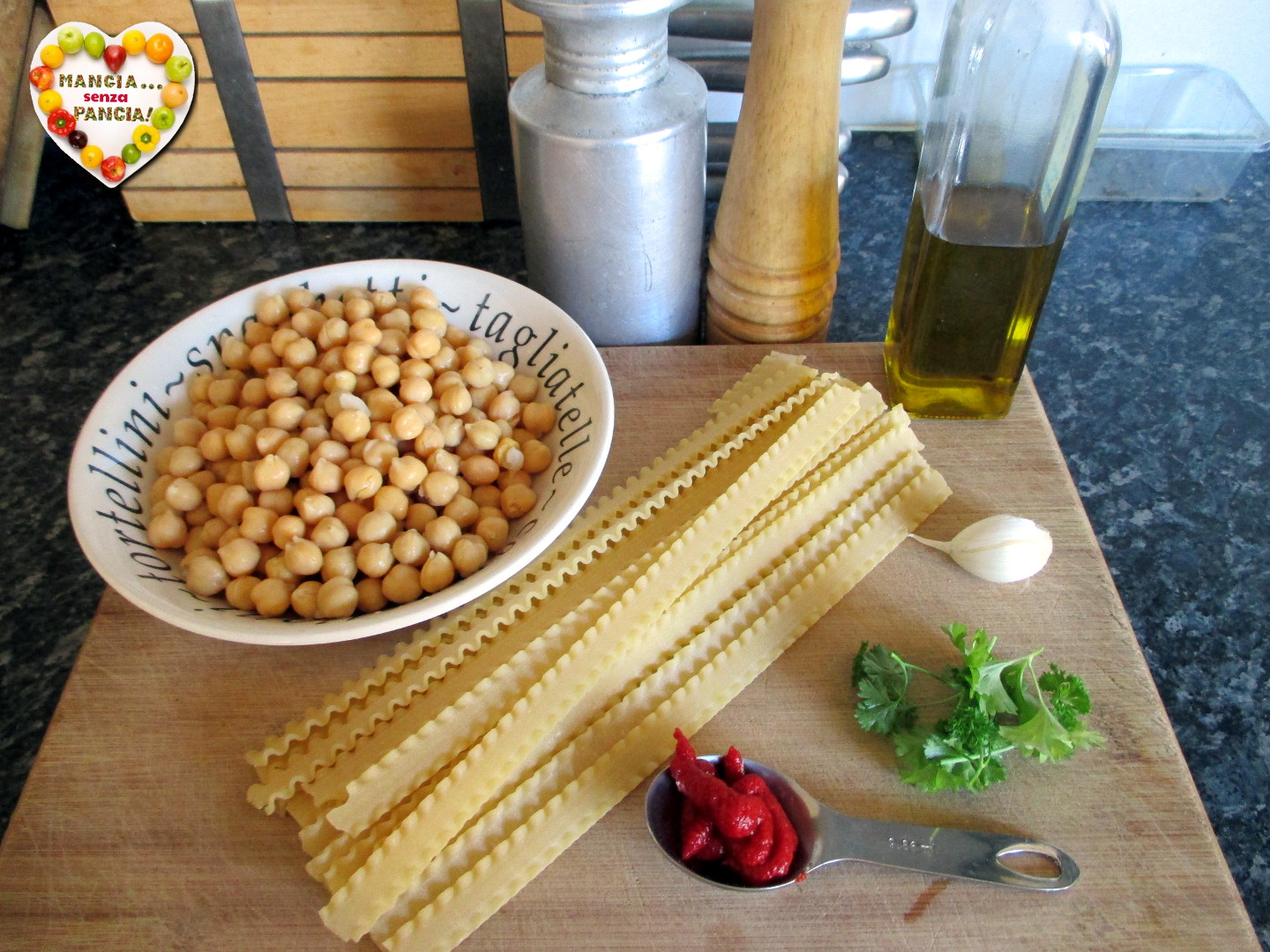 Pasta e ceci leggera alla napoletana, tutto in una sola pentola