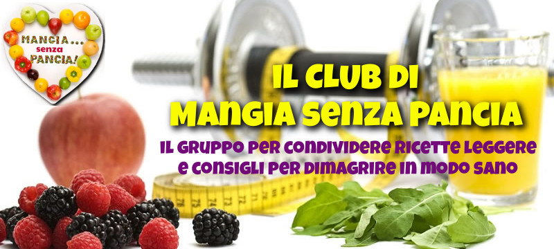 copertina Club di Mangia senza Pancia su Facebook