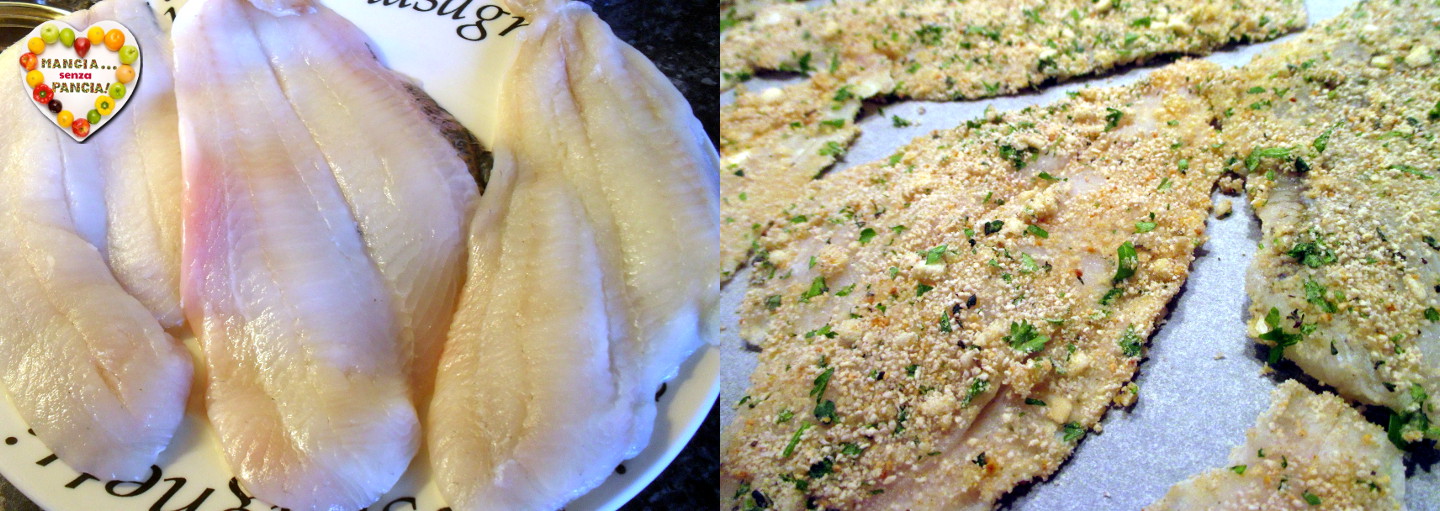 Filetti di pesce gratinati, Mangia senza Pancia
