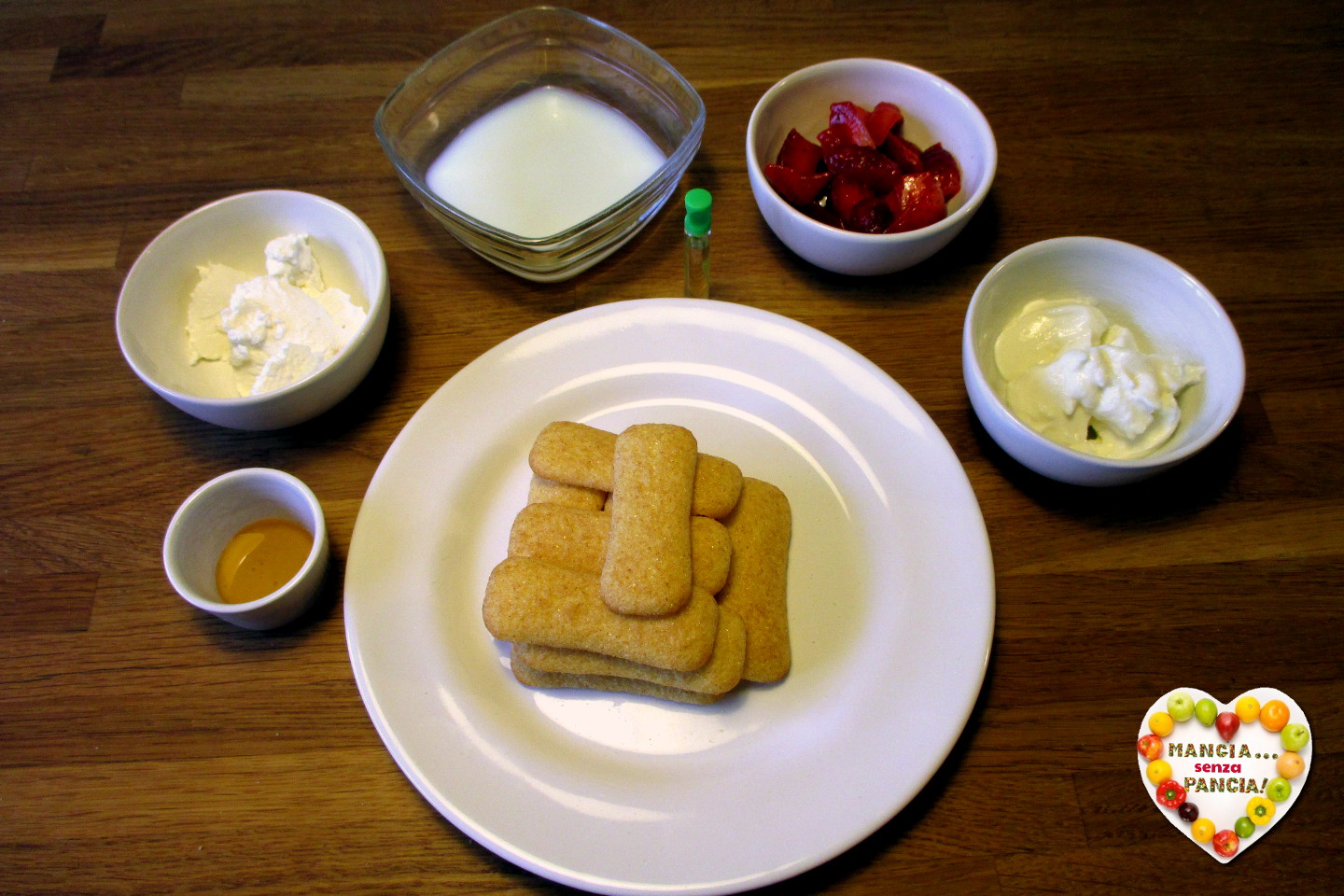 Tiramisù pavesini e fragole light, Mangia senza Pancia