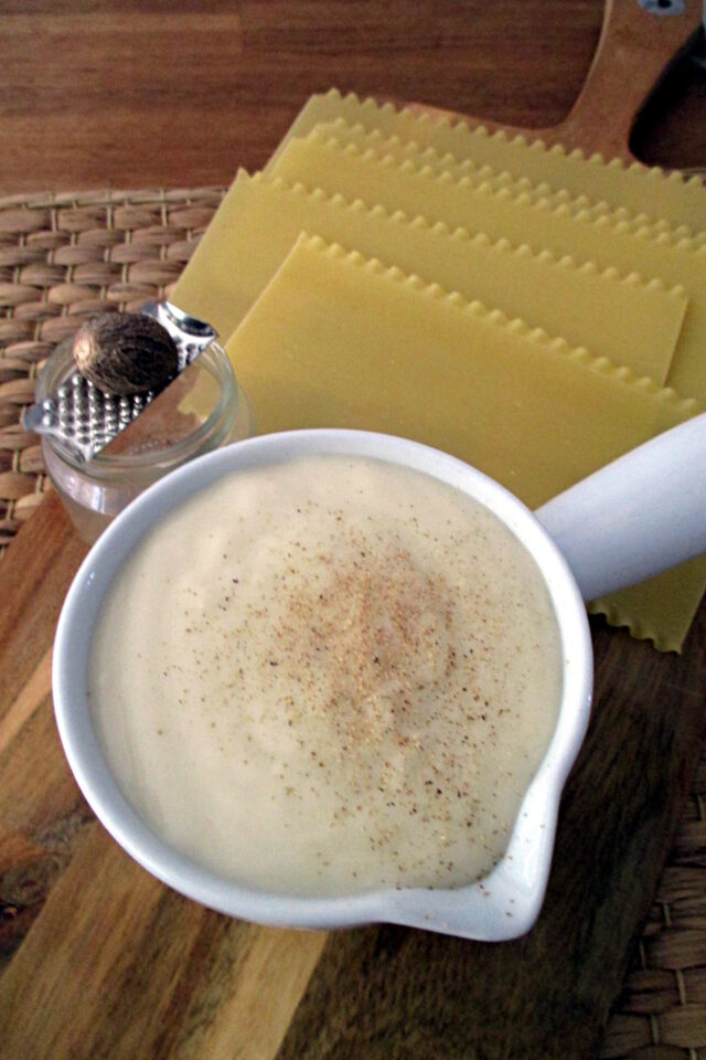 Besciamella vegana light, Mangia senza Pancia