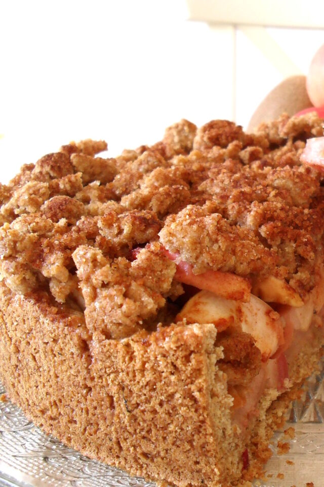 Torta di mele con crumble, Mangia senza Pancia