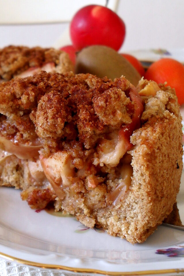 Torta di mele con crumble, Mangia senza Pancia