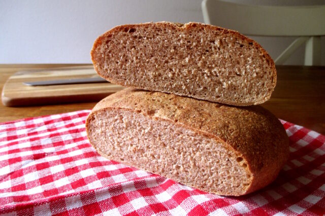 Pane integrale nella friggitrice ad aria, Mangia senza Pancia