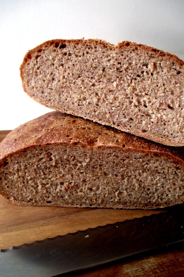 Pane integrale nella friggitrice ad aria, Mangia senza Pancia