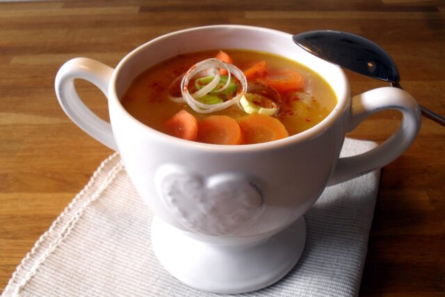 Passato di verdure depurativo post abbuffata