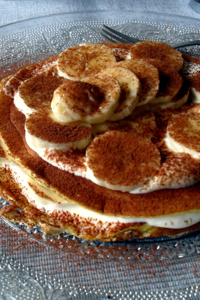 Pancakes leggeri con banana e yogurt, Mangia senza Pancia