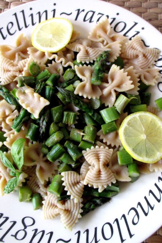 Pasta con asparagi al limone, Mangia senza Pancia